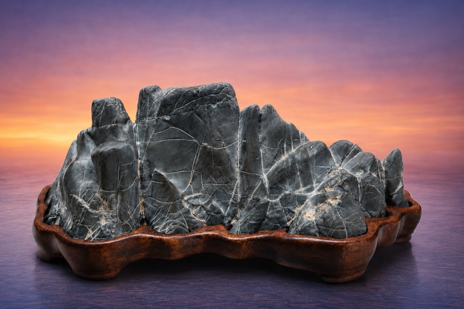 Yamagata-ishi (山形石) / Toyama-ishi (遠山石) / Piedra montaña distante