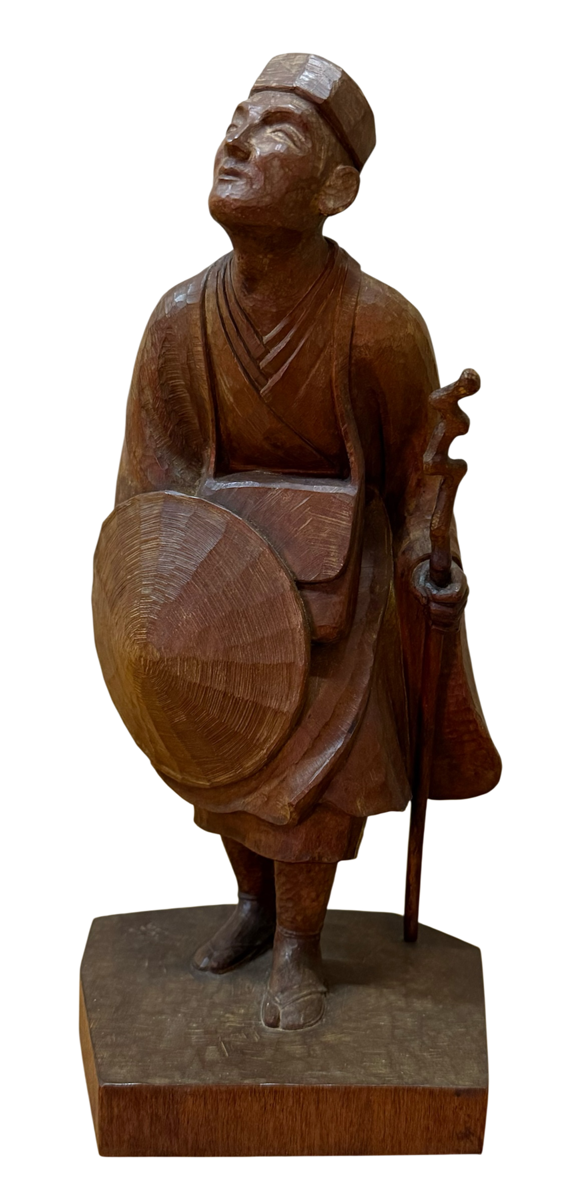 Figura de madera del Maestro