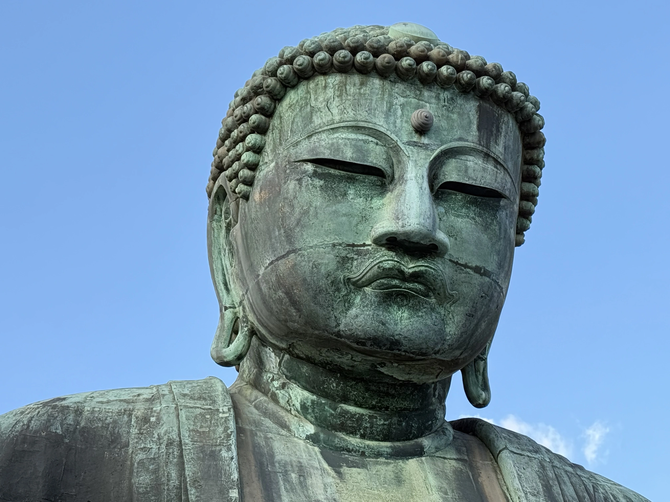高徳院：鎌倉大仏のお顔