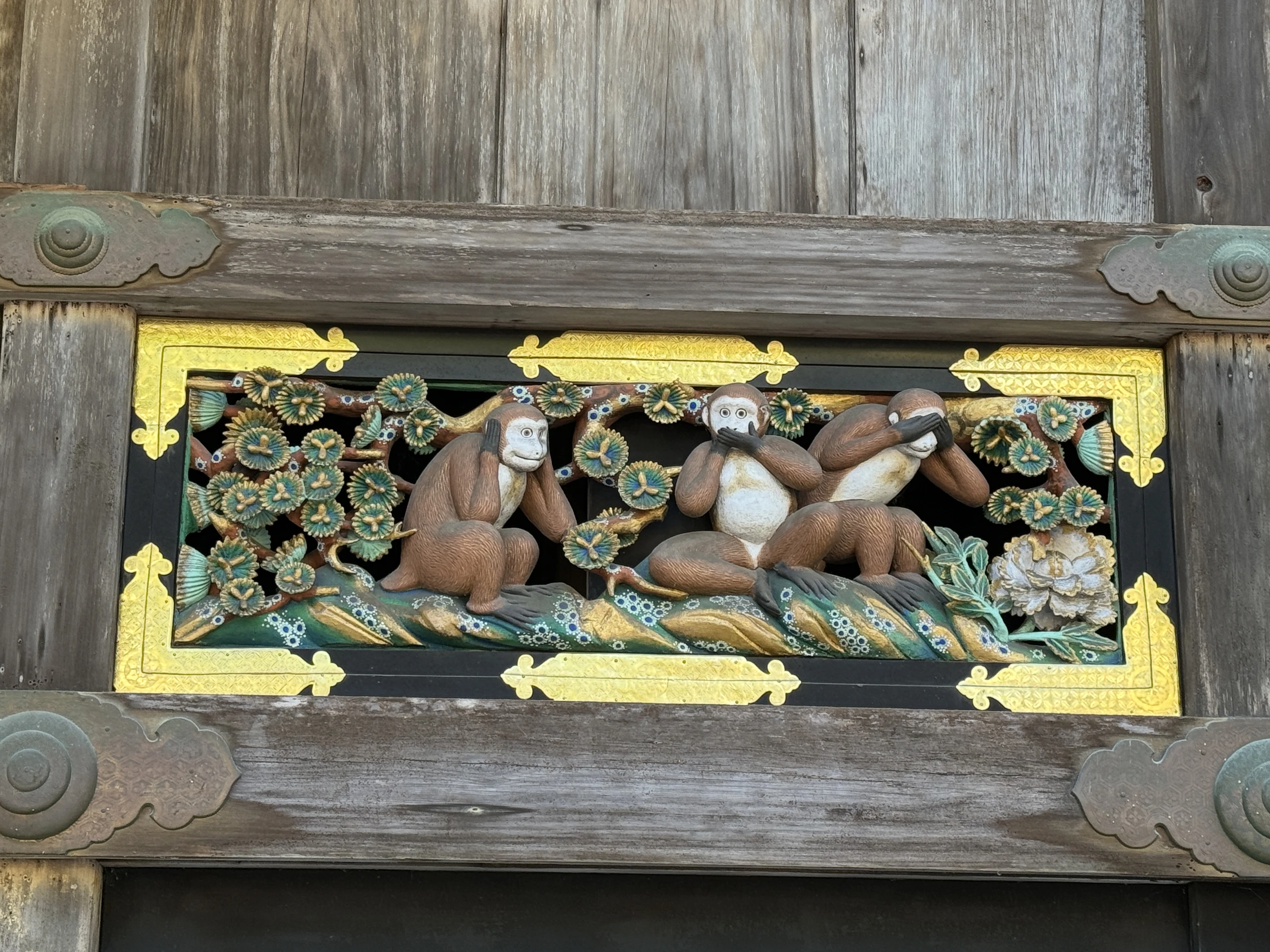 東照宮：神厩舎の三猿
