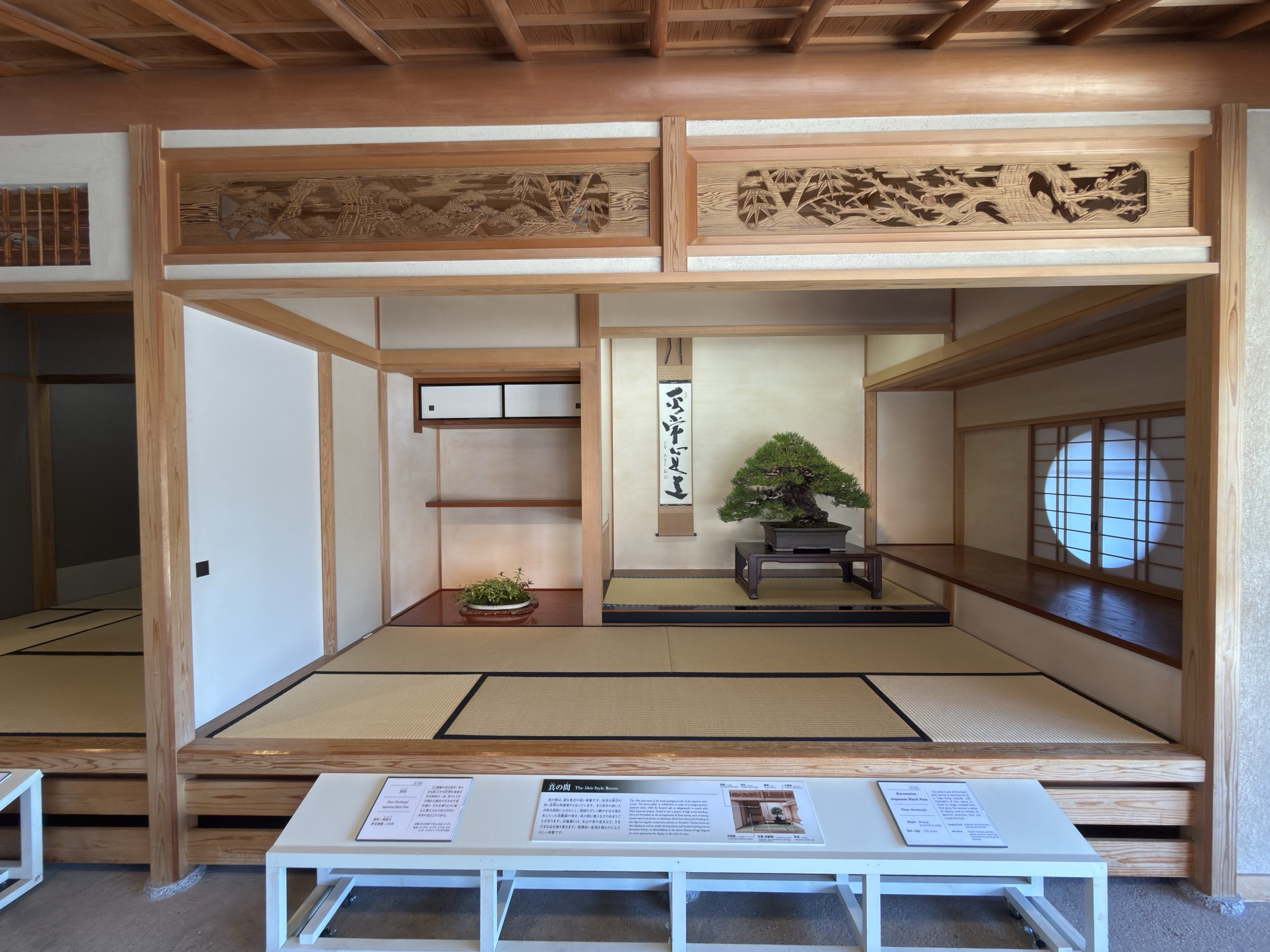 Tokonoma, Museo Bonsai de Omiya