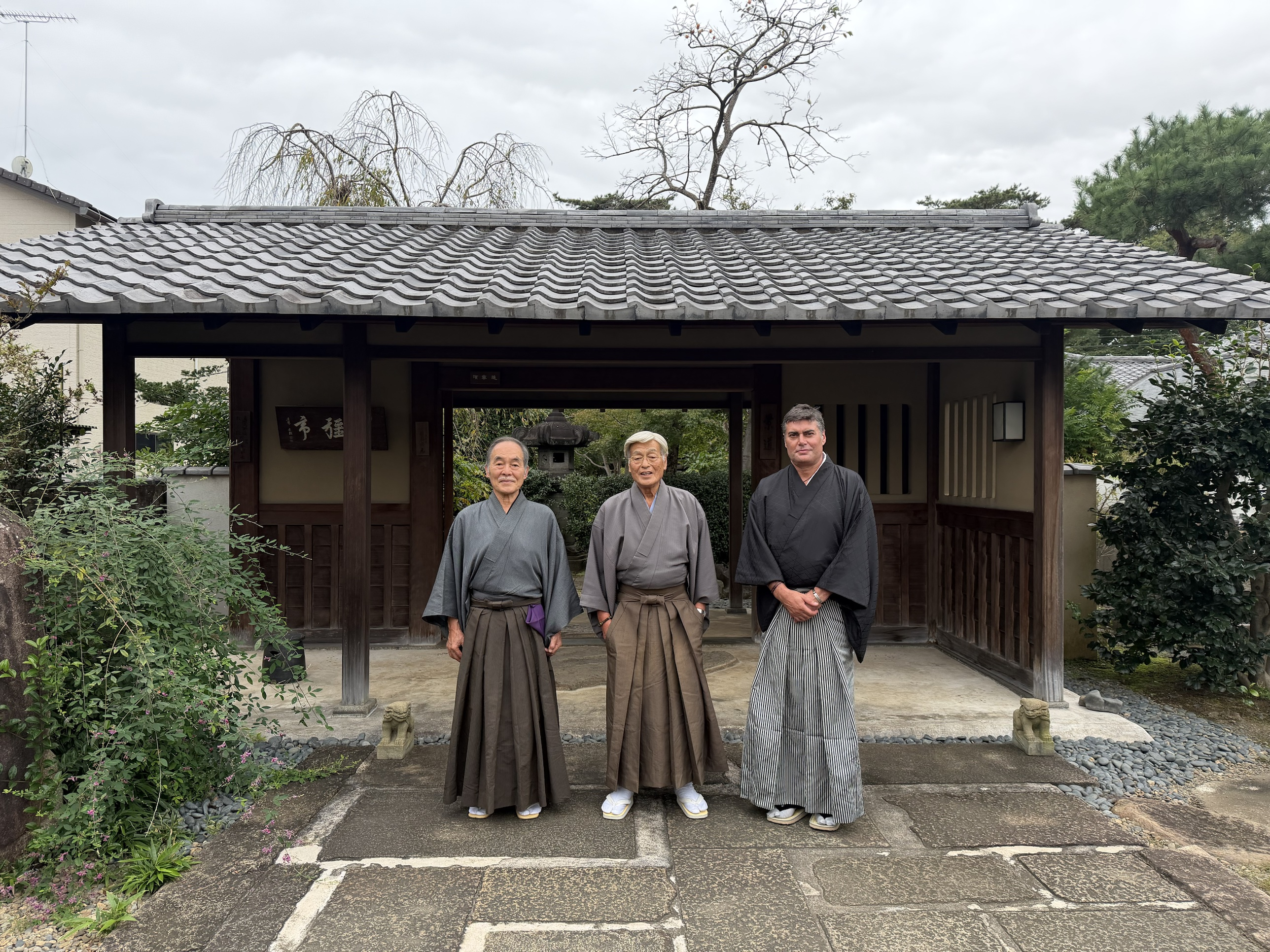 Visita a la casa y al jardín del II Iemoto